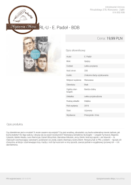 DŻENTELMENI PRL-U - E. Padoł