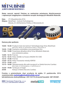 Zaproszenie.cdr - METALTEAM