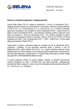 Informacja prasowa
