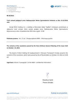 Zyskaj na przyszłość.