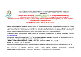 Wojewódzki Fundusz Ochrony Środowiska i Gospodarki Wodnej