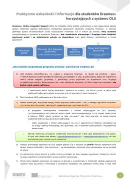 Wskazówki dla studentów [PL]