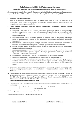 plik pdf - Kaliskie Linie Autobusowe