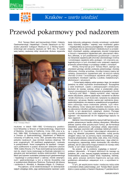 Przewód pokarmowy pod nadzorem