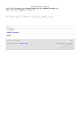 Generuj PDF - Rządowe Centrum Legislacji