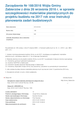 Biuletyny Informacji Publicznej w Województwie Małopolskim