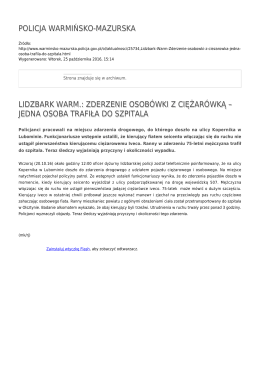 Generuj PDF - Policja Warmińsko