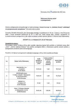 Page 1 - H H H - centrulni nfirūtiei infurfiintyi Warszawa, dnia A