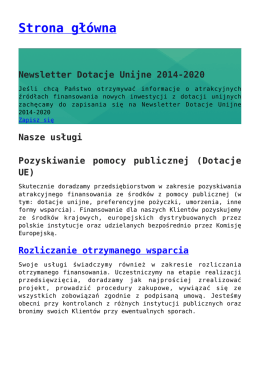 Strona gł&oacute;wna - SAS Advisors