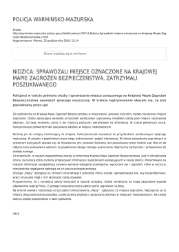 Generuj PDF - Policja Warmińsko