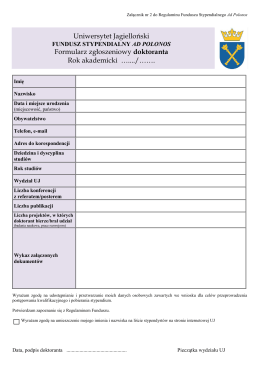 Załącznik nr 2 do uchwały nr 99/IX/2016