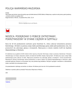 Generuj PDF - Policja Warmińsko