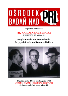 dr. KAROLA SACEWICZA