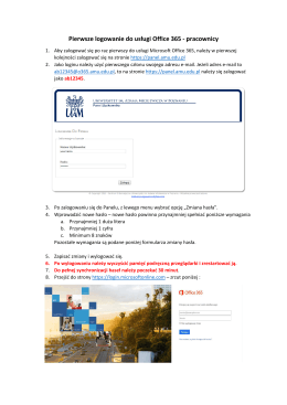 Pracownicy - Office 365