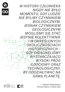 W HISTORII CZŁOWIEKA NIGDY NIE BYŁO MOMENTU, GDY
