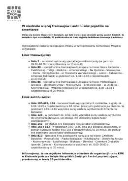Linie autobusowe