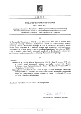 ZW 83/2015 - Politechnika Wrocławska