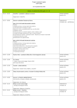Program - Targi HAPPY BABY