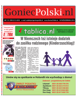 W Niemczech też istnieje dodatek do zasiłku