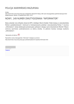 Generuj PDF - Policja Warmińsko