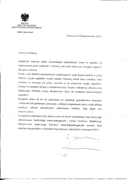 Informacja dotycząca polisy ubezpieczenia dzieci