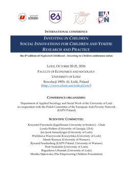 investing in children social innovations for children and youth