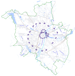 mapa poznan