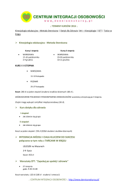 pliku PDF - Centrum Integracji Osobowości