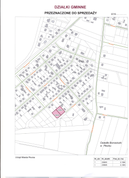 mapka poglądowa ul. Cisowa