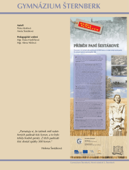 &Scaron;ternberk - Stopy totality