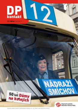 10 / 2016 / ročník 21 - Dopravní podnik hlavního města Prahy