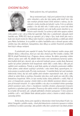 &uacute;vodn&iacute; slovo - Řečany nad Labem