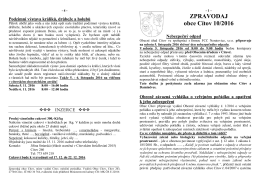 ZPRAVODAJ obce Cítov 10/2016
