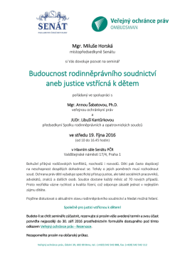 program - Veřejný ochránce práv