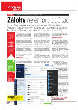 Z&aacute;lohy nejen pro poč&iacute;tač