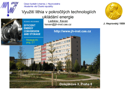 Využití lithia v pokročilých technologiích ukládání energie: Li