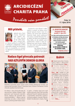 Nejnovější vydání - Farní charita Stodůlky