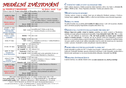 St&aacute;hnout Zvěstov&aacute;n&iacute; v pdf