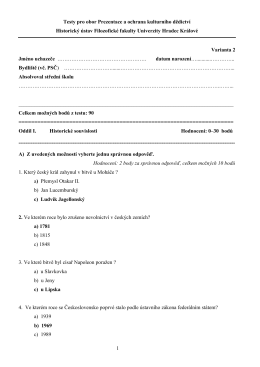 bpokd b - Univerzita Hradec Kr&aacute;lov&eacute;