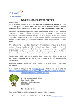 Skupina osobnostního rozvoje