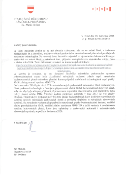 Reakce pana n&aacute;městka Hollana