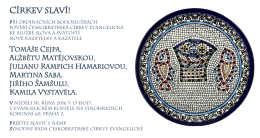 Prezentace aplikace PowerPoint - Evangelická církev Praha 8