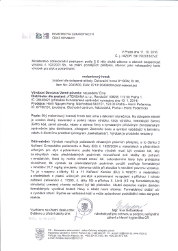 14.10.2016 Nebezpečné výrobky 2016/231
