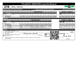 V&Yacute;LUKOV&Yacute; J&Iacute;ZDN&Iacute; Ř&Aacute;D (uzav&iacute;rka Březina)