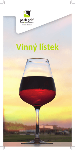 Vinný lístek