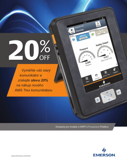 Vyměňte v&aacute;&scaron; star&yacute; komunik&aacute;tor a z&iacute;skejte slevu 20% na