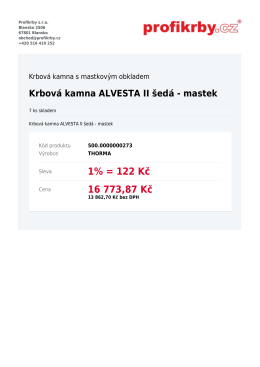 1% = 122 Kč 16 773,87 Kč