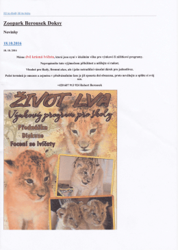zoopark Berousek Doksy