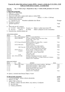 Program k 48. RML, dne 19.10.2016