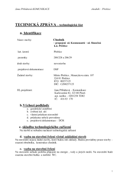 D.Technologick&aacute; č&aacute;st